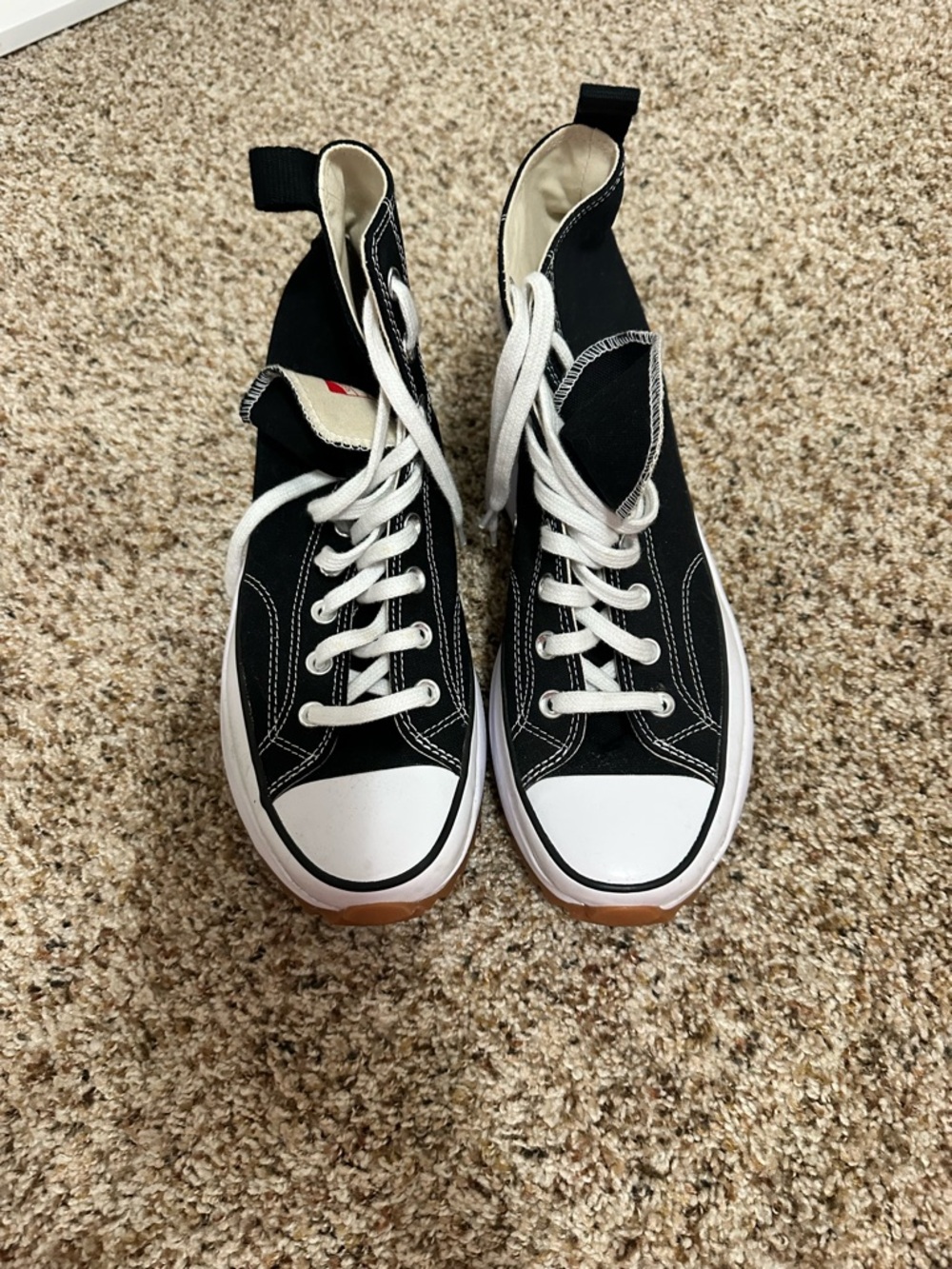 Converse Men’s Black High-Top Canvas Sneakers